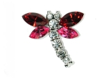 Brosche Schmetterling ros/siam