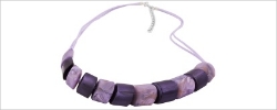 Ketten lila Modeschmuck