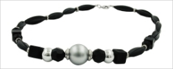 Ketten schwarz Modeschmuck