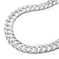 Preview: Armband 6mm Zwillingspanzerkette Silber 925 21cm