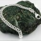 Preview: Armband 6mm Zwillingspanzerkette Silber 925 21cm