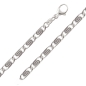 Preview: Kette Collier S-Panzer 4,6mm 925 Silber 50cm