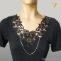 Preview: Kette Collier Venezianer 2mm rund Silber 925 vergoldet 80cm