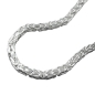 Preview: Kette Collier 3mm Königskette 45cm Silber 925