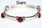 Preview: Armband Stretch Strass mit Stein nach Wahl