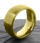 Preview: Ring 10mm Edelstahl goldplattiert