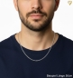 Preview: Collier Kette Panzer 2,7mm Silber 925 50cm