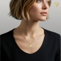Preview: Anhänger Sternzeichen Widder rund 12mm 8Kt 333 GOLD