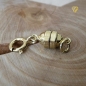 Preview: Magnetverschluss mit Federring 375 Gold