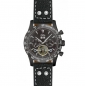 Preview: SELVA Herren Armbanduhr Hector Tachymeter schwarz