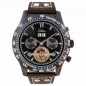 Preview: SELVA Herren Armbanduhr Hector Tachymeter schwarz