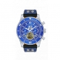 Preview: SELVA Herren Armbanduhr Vito Big Date blau