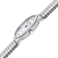 Preview: SELVA Herren Quarz Armbanduhr mit Zugband Zifferblatt weiß Ø 39mm