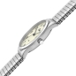 Preview: SELVA Herren Quarz Armbanduhr mit Zugband Edelstahl Zifferblatt leuchtend Ø 39mm