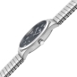 Preview: SELVA Herren Quarz Armbanduhr mit Zugband Zifferblatt schwarz Ø 39mm