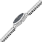 Preview: SELVA Damen Quarz Armbanduhr mit Zugband Zifferblatt schwarz Ø 27mm