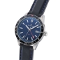 Preview: DUGENA Herrenuhr blau GMT 4461133 Quarz