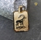 Preview: Anhänger Sternzeichen eckig 12x16mm Steinbock 8Kt 333 GOLD