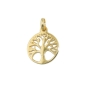 Preview: Anhänger 12mm Baum des Lebens 9Kt GOLD