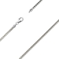 Preview: Collier Kette 1mm Venezianer 45cm Silber 925