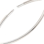 Preview: Collier Omegareifen 1,3mm 45cm Bajonett 925 Silber