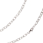 Preview: Kette Collier Anker oval rund 5,5mm 70-90cm Silber 925, vergoldet, rosé vergoldet