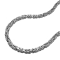 Preview: Kette Collier 4mm Königskette 70cm Silber 925