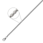 Preview: Collier Zopfkette 2,1mm 925 Silber 70cm