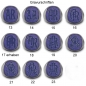 Preview: Siegelring antike Platte Lapis Lazuli 16,5x14,5 mm 925 Silber