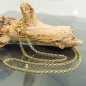 Preview: Kette 2mm Stegpanzer glänzend 9Kt GOLD 45cm