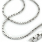 Preview: Collier Venezianerkette 1mm 14Kt 585 WEISSGOLD 45cm