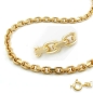 Preview: Collier Anker flach 50cm 1,5mm 14Kt 585 GOLD