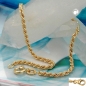 Preview: Armband 2mm Kordelkette 9Kt GOLD 19cm
