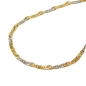 Preview: Armband 1,8mm Singapur bicolor 14Kt GOLD 19cm