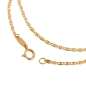 Preview: Armband 1,5mm Fantasiekette 9Kt GOLD 19cm