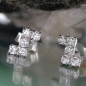 Preview: Ohrstecker Z Strass 925 Silber