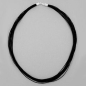 Preview: Kette 14 Kordelbänder mit 5mm-Verschluss Silber 925 45cm