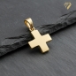 Preview: Anhänger Kreuz mattiert 11x10mm 8Kt 333 GOLD