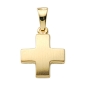 Preview: Anhänger Kreuz mattiert 11x10mm 8Kt 333 GOLD