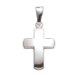 Preview: Anhänger Kreuz 11x14mm 14Kt 585 WEISSGOLD