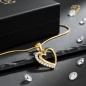 Preview: Anhänger Herz 10x10mm Zirkonia 333 GOLD