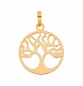 Preview: Anhänger 20,2mm Baum des Lebens 8Kt GOLD
