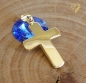 Preview: Anhänger Kreuz 14x18mm 14Kt 585 GOLD