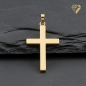 Preview: Anhänger Kreuz 18x26mm 14Kt 585 GOLD