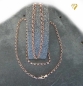 Preview: Kette Ankerkette 3,8mm rund Erbskette rose vergoldet Silber 925 40cm
