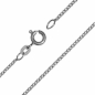 Preview: Collier Anker rund 1,6mm 8Kt 333 WEISSGOLD 40cm