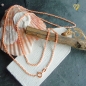 Preview: Collier Kette Anker rund 1,9mm Silber rosévergoldet 45cm
