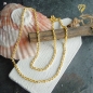 Preview: Collier Kette Anker rund 2,3mm 14Kt 585 GOLD 42cm