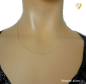 Preview: Collier Anker rund 1,6mm 8Kt 333 GOLD 36cm