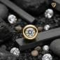 Preview: Anhänger 4,9mm rund mit Diamant 0,10ct 14Kt 585 GOLD